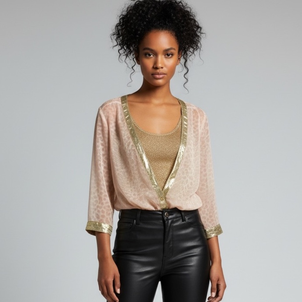 Studio E sheer top